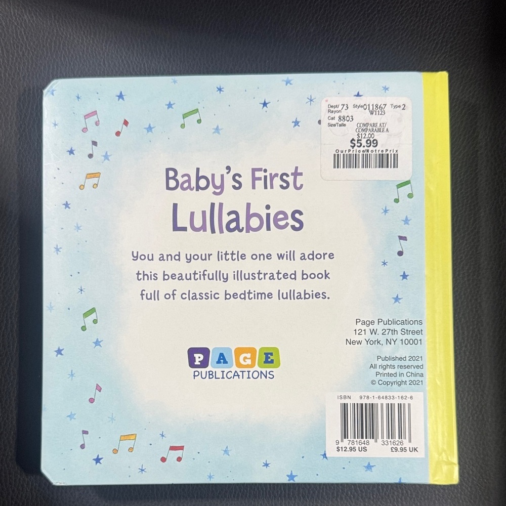 Baby's First Lullabies Book - Picture 3 of 15